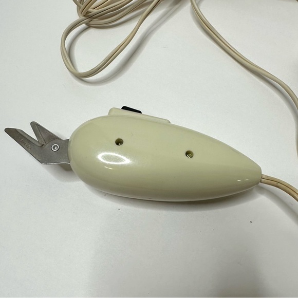 Vintage Dritz Electric Scissors 716 Made In U.S.A. 110V 12W AC Works - Picture 5 of 5